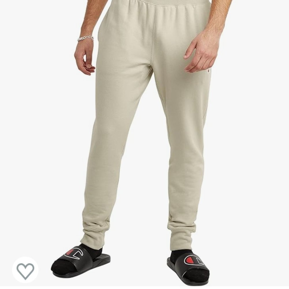 Champion Brown Sweatpant Joggers Large Mens